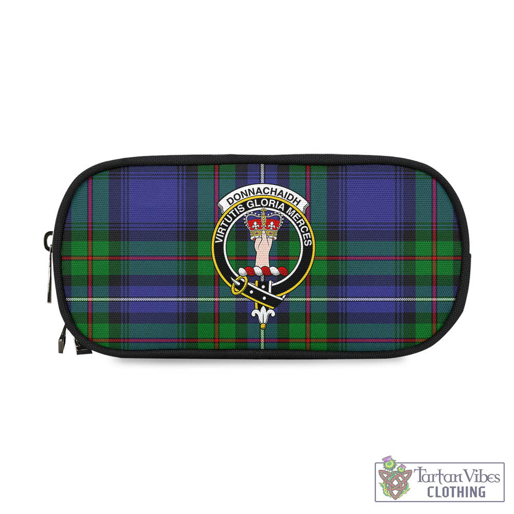 Tartan Vibes Clothing Donnachaidh Tartan Pen and Pencil Case with Family Crest