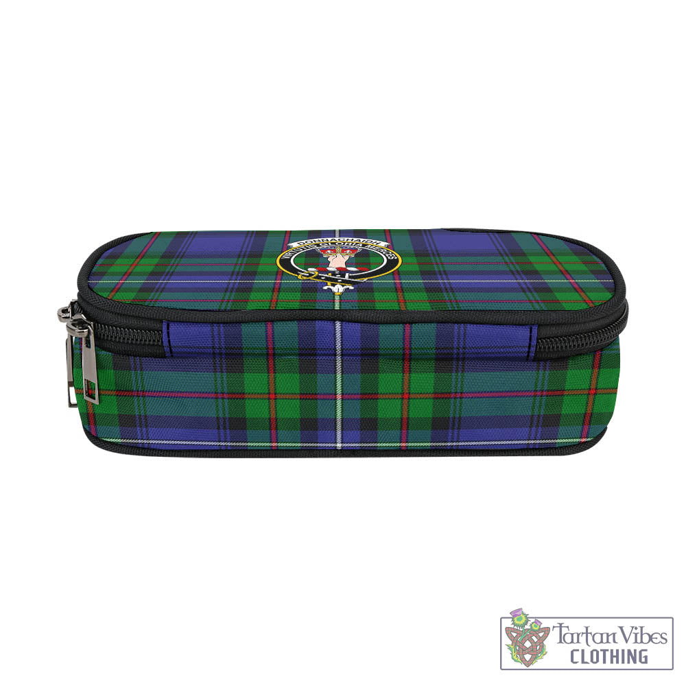 Tartan Vibes Clothing Donnachaidh Tartan Pen and Pencil Case with Family Crest