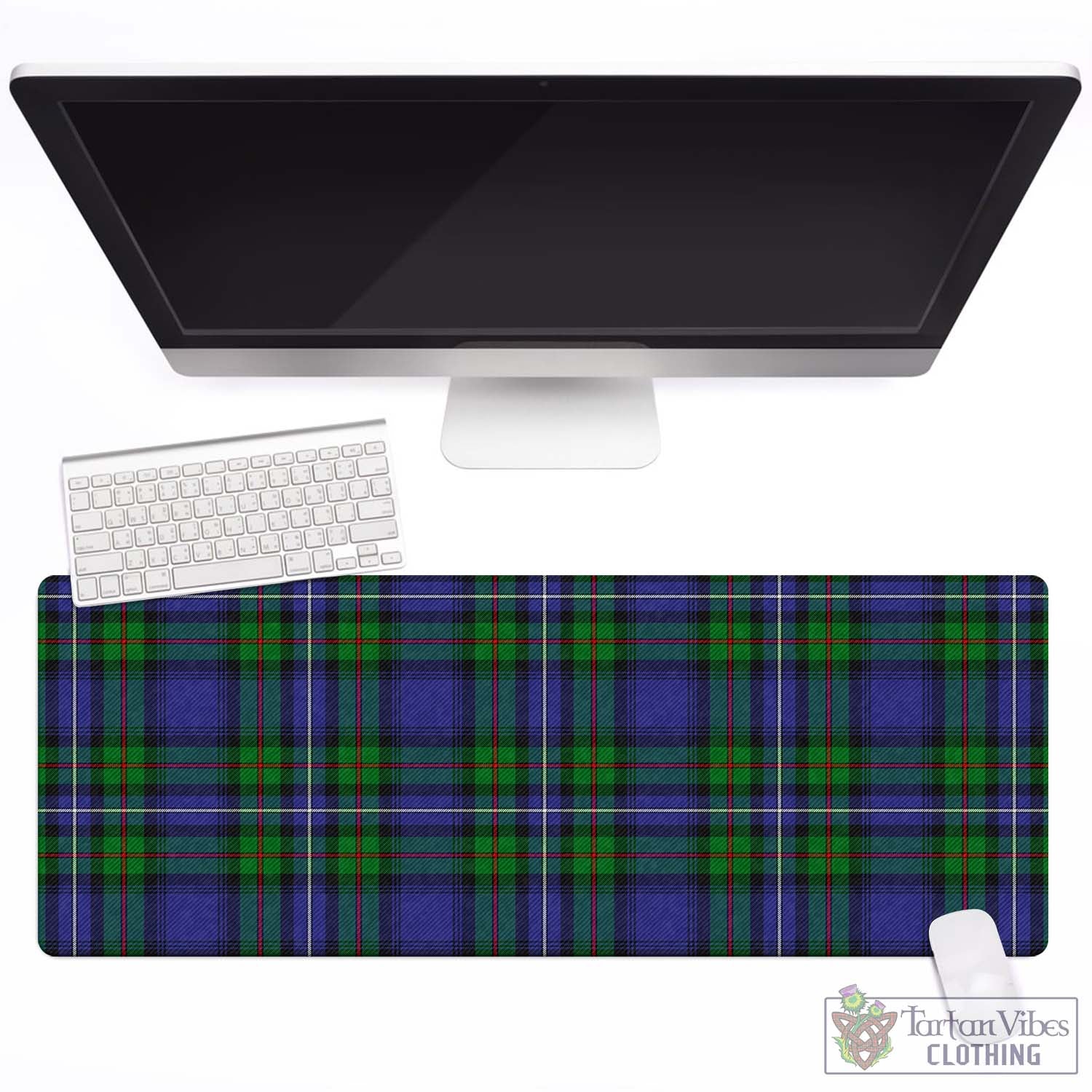 Tartan Vibes Clothing Donnachaidh Tartan Mouse Pad