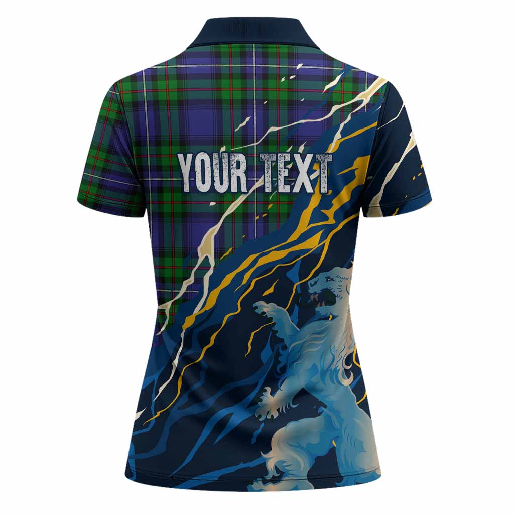 Donnachaidh Scotland Tartan Women Polo Shirt WC2026 Football - We'll Be Coming