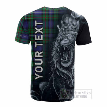 Donnachaidh Tartan Cotton T-shirt Roaring Lion Heritage