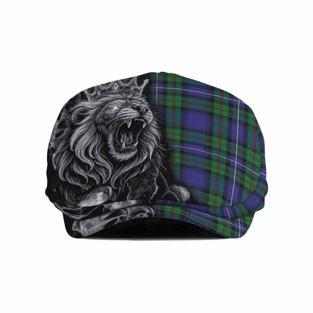 Donnachaidh Tartan Flat Cap, Jeff Cap Roaring Lion Heritage