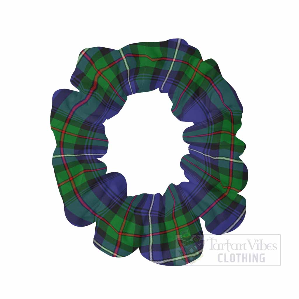 Donnachaidh Tartan Hair Scrunchie - Tartan Vibes Clothing