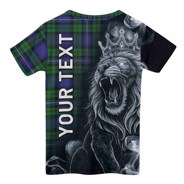 Donnachaidh Tartan Kid T-shirt Roaring Lion Heritage