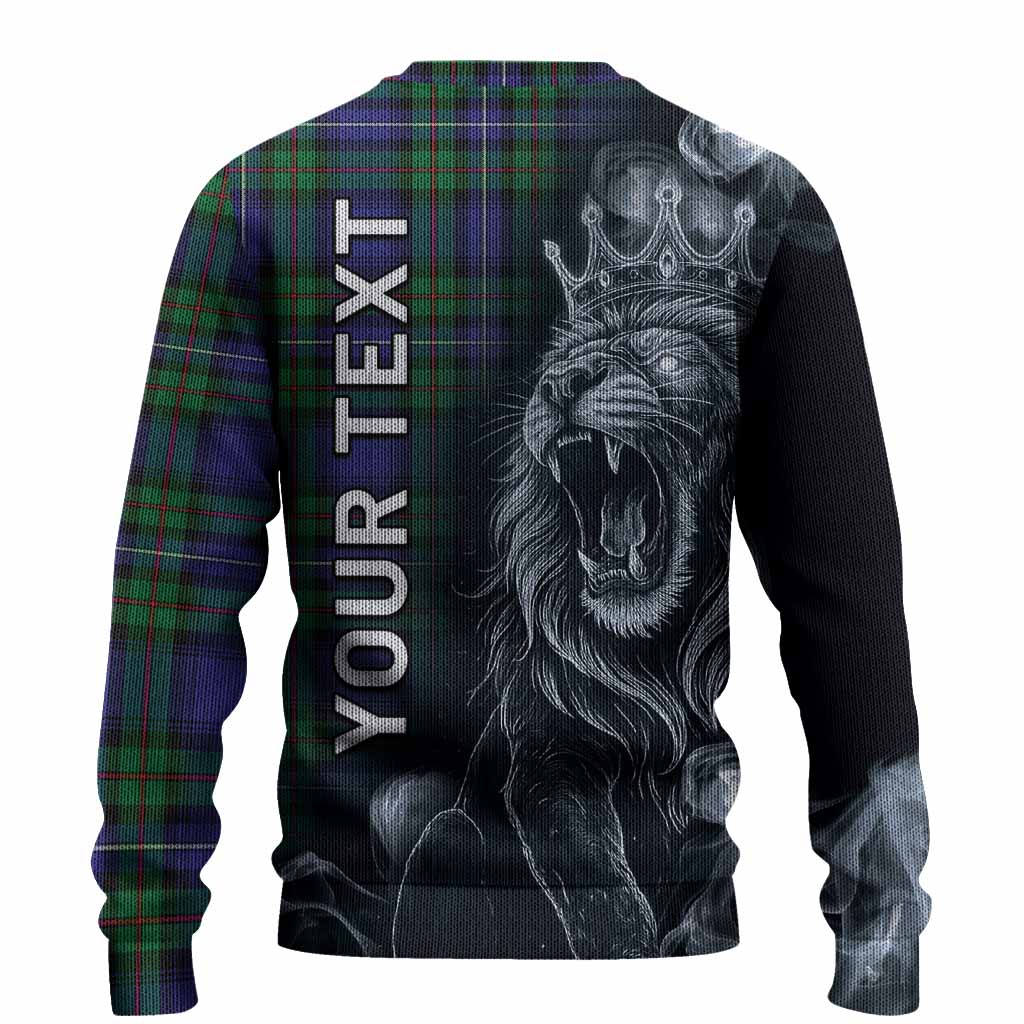 Donnachaidh Tartan Knitted Sweater Roaring Lion Heritage
