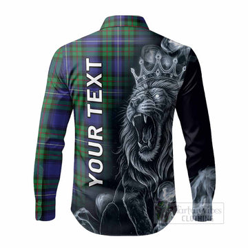 Donnachaidh Tartan Long Sleeve Button Shirts Roaring Lion Heritage
