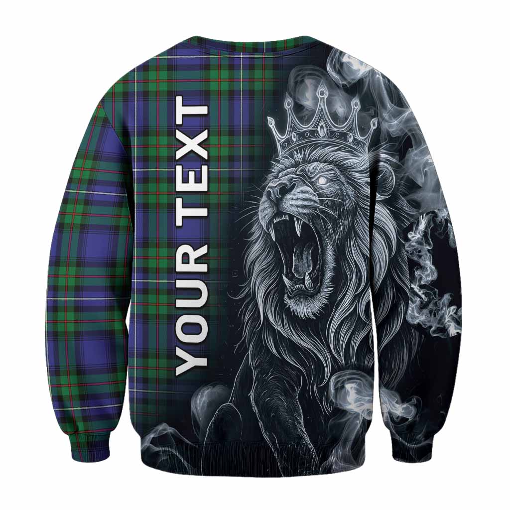 Donnachaidh Tartan Sweatshirt Roaring Lion Heritage