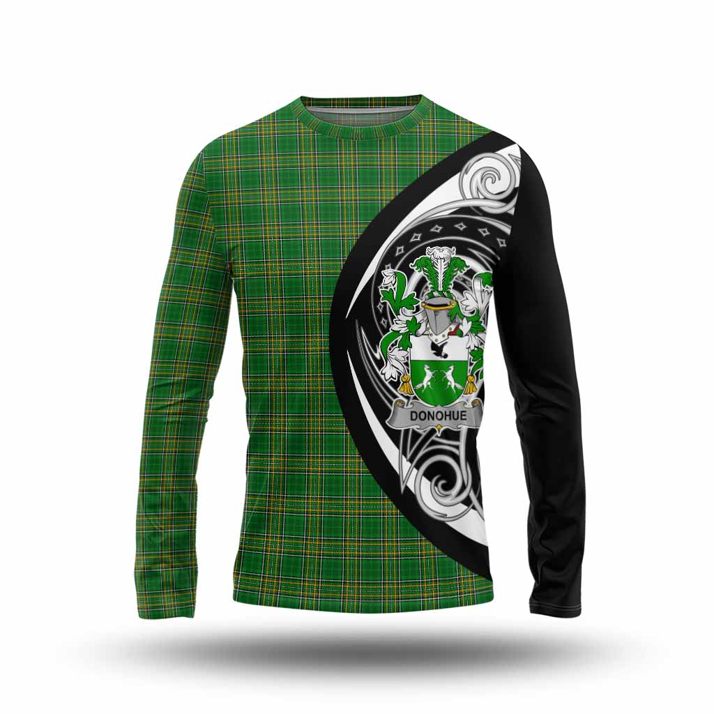 Donohue Irish Clan Long Sleeve T-Shirt Celtic Circle Style Unisex - Tartan Vibes Clothing