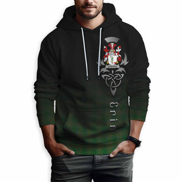Tartan Vibes Clothing Donovan Irish Clan Hoodie with Coat of Arms Erin Go Bragh Celtic Inspired
