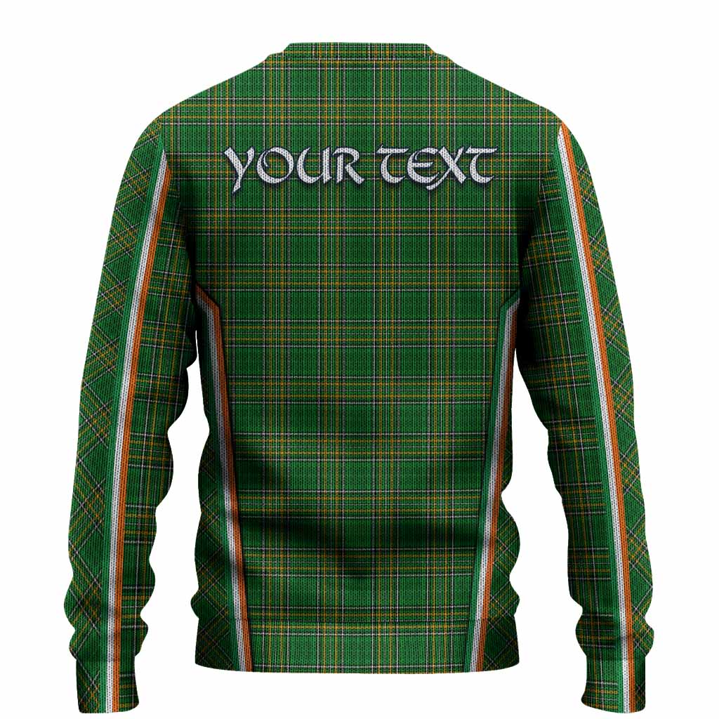 Donovan Irish Clan Coat of Arm Tartan Knitted Sweater Flag Style