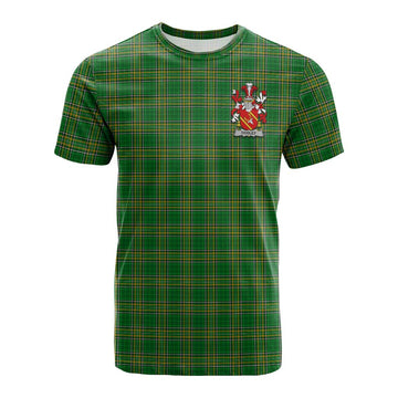 Dooley Irish Clan Tartan Cotton T-shirt with Coat of Arms Kid's Shirt - Tartan Vibes Clothing