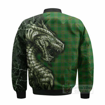 Dooley Irish Clan Bomber Jacket Irish Roots Dragon Soul