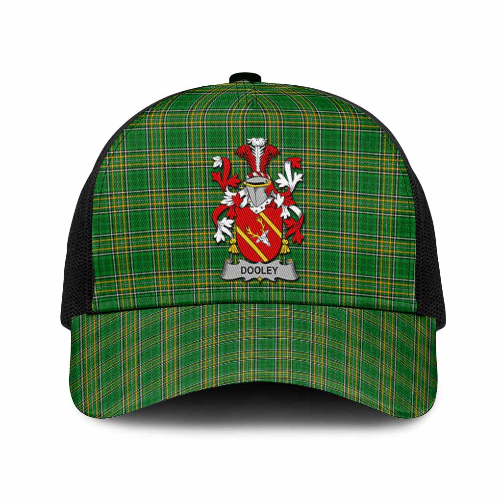 Dooley Irish Coat of Arms Tartan Mesh Trucker Cap