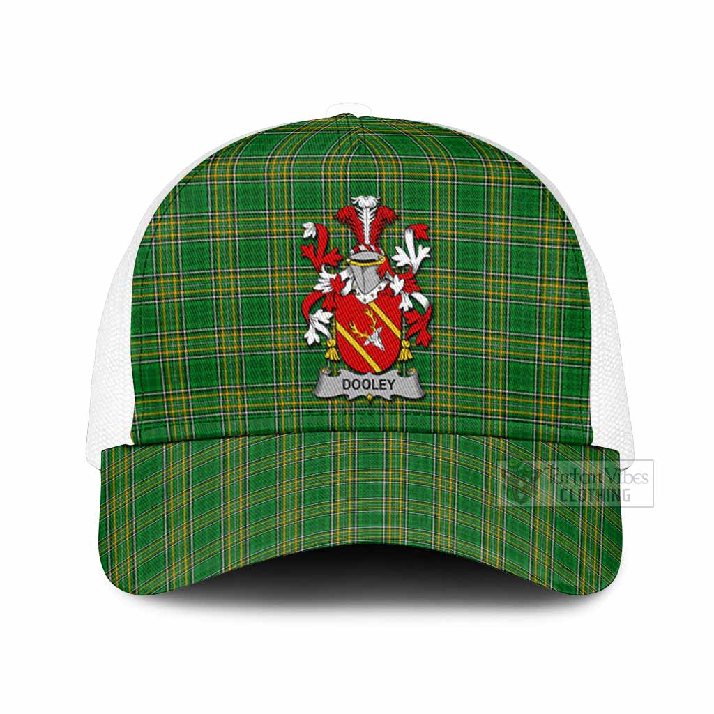 Dooley Irish Coat of Arms Tartan Mesh Trucker Cap