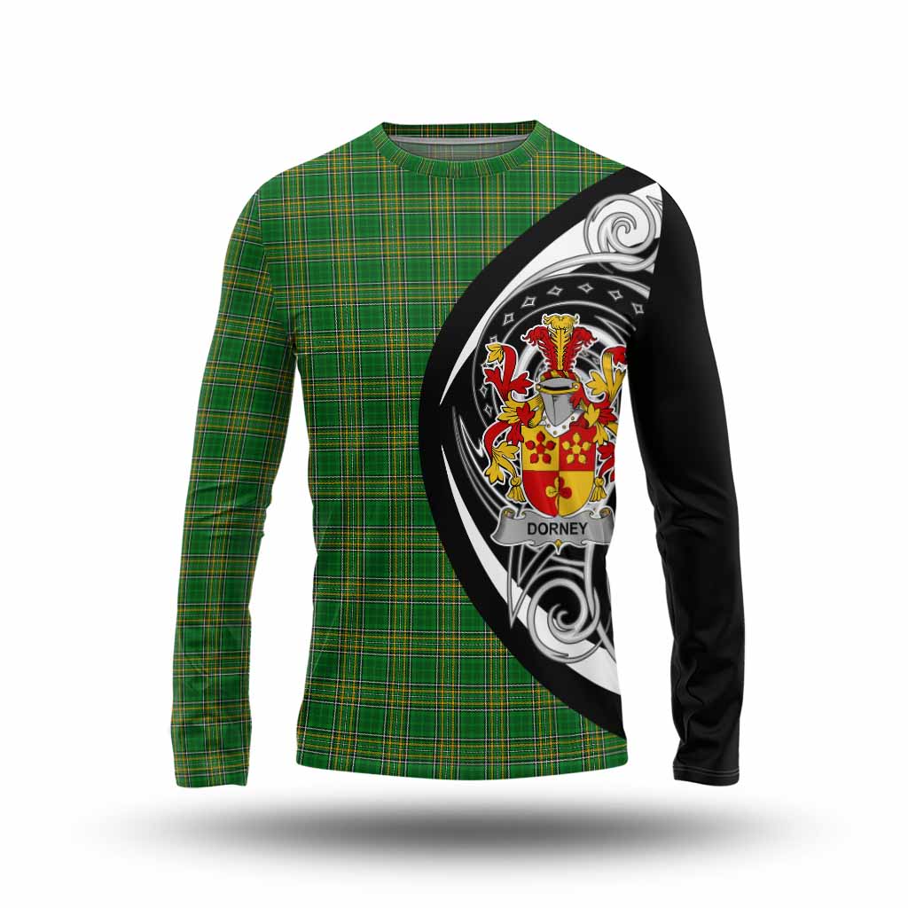Dorney Irish Clan Long Sleeve T-Shirt Celtic Circle Style Unisex - Tartan Vibes Clothing