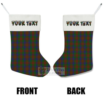Dorward Tartan Christmas Stocking with Personalized Text - Tartan Vibes Clothing