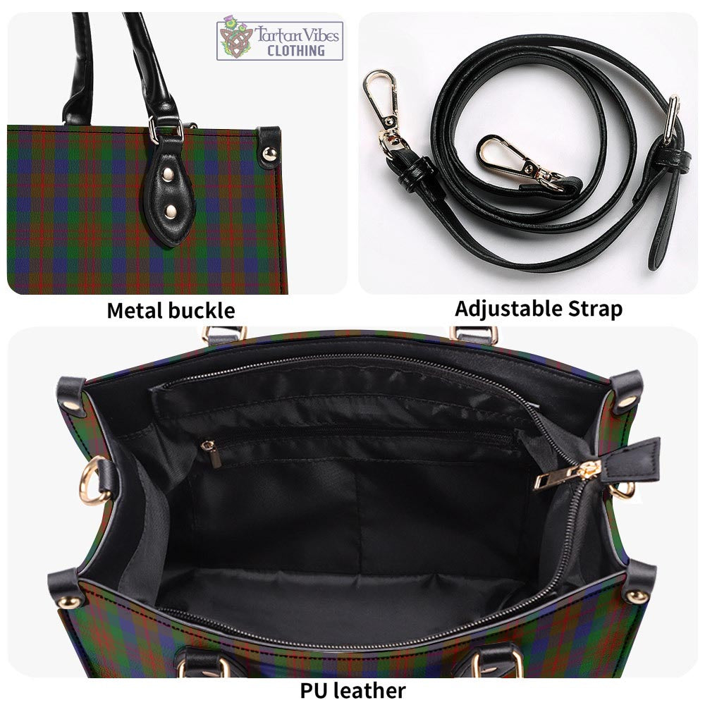 Dorward Tartan Luxury Leather Handbags - Tartan Vibes Clothing