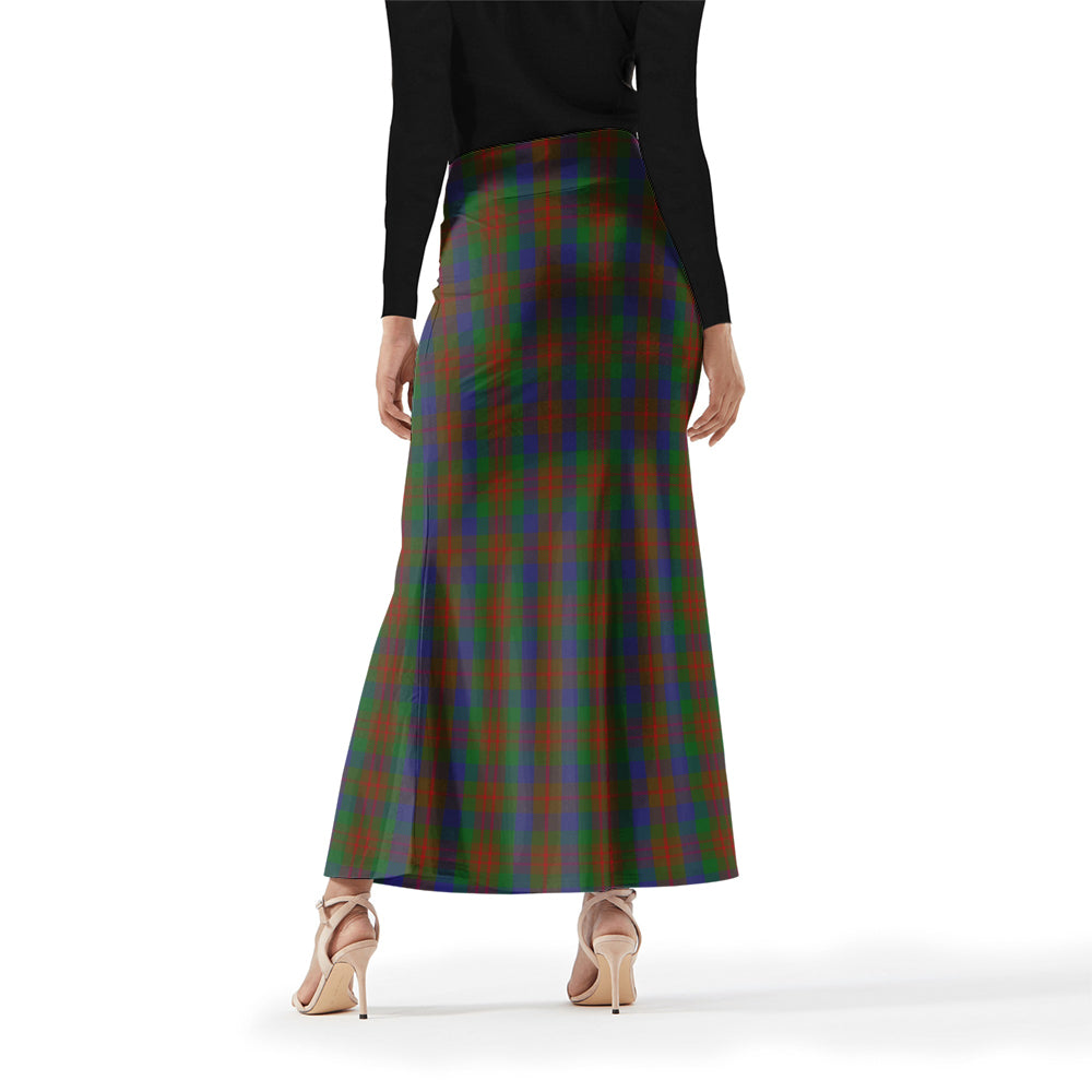 Dorward Tartan Womens Full Length Skirt - Tartan Vibes Clothing