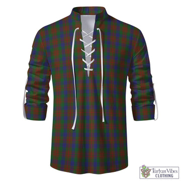 Dorward Tartan Men's Scottish Traditional Jacobite Ghillie Kilt Shirt - Tartan Vibes Clothing