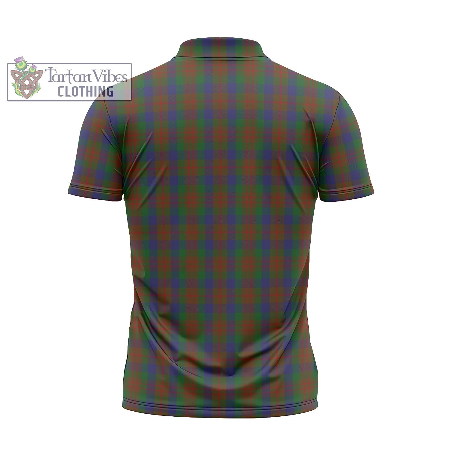 Dorward Tartan Zipper Polo Shirt - Tartan Vibes Clothing