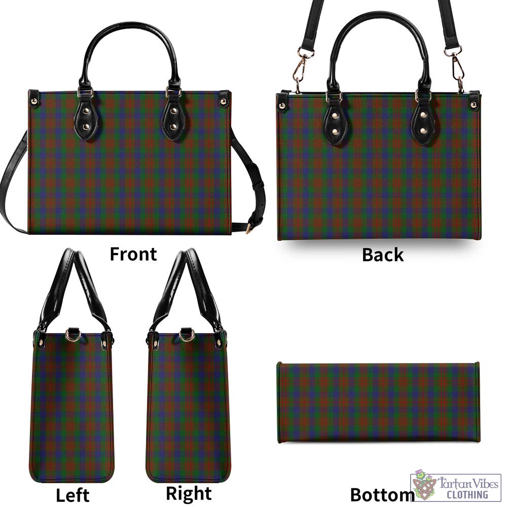 Dorward Tartan Luxury Leather Handbags - Tartan Vibes Clothing
