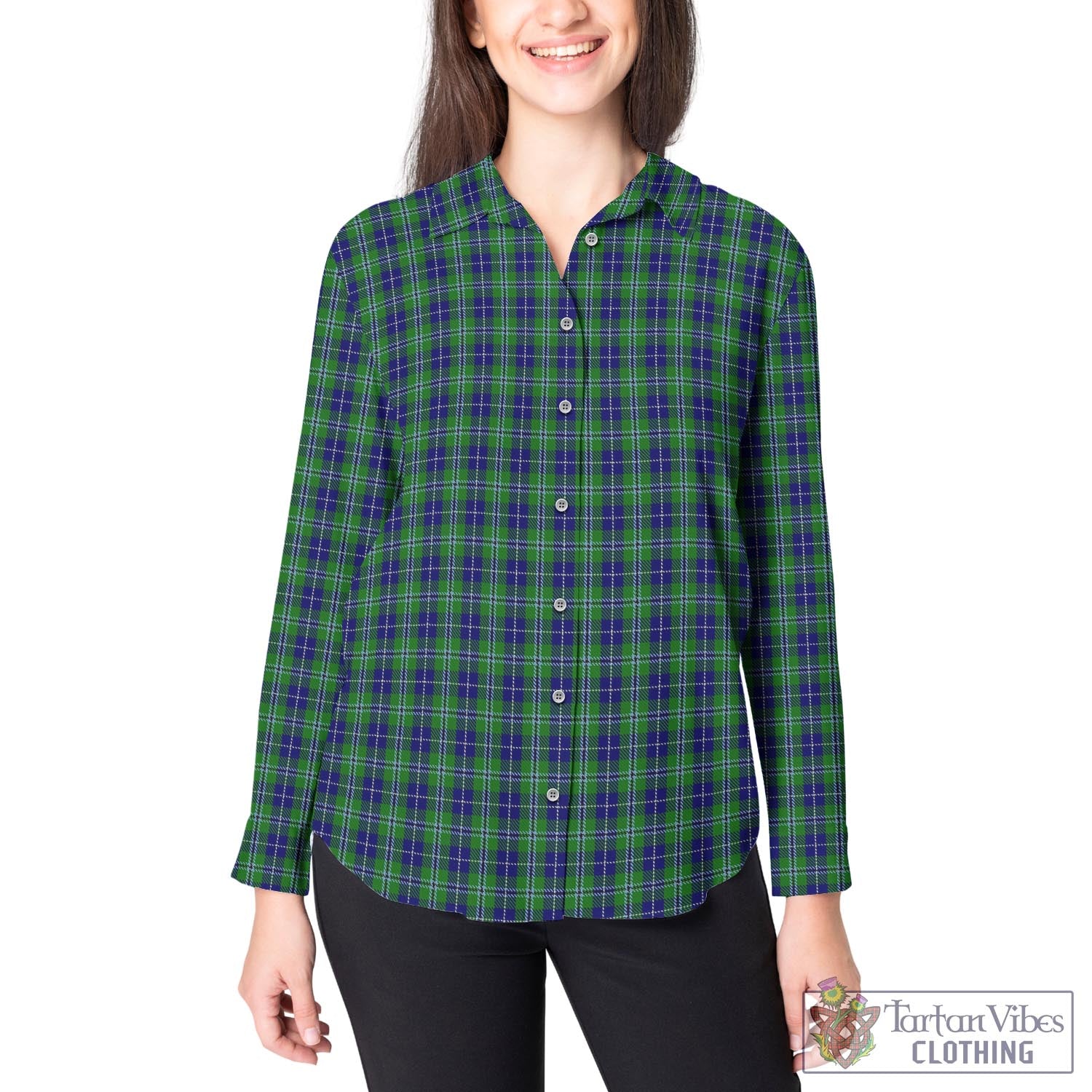 Douglas Tartan Womens Casual Shirt