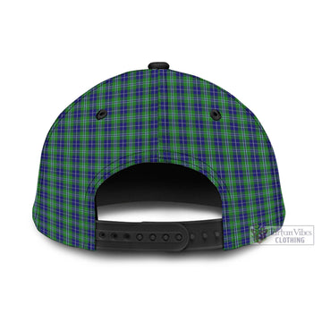 Douglas Tartan Classic Cap with Family Crest In Me Style