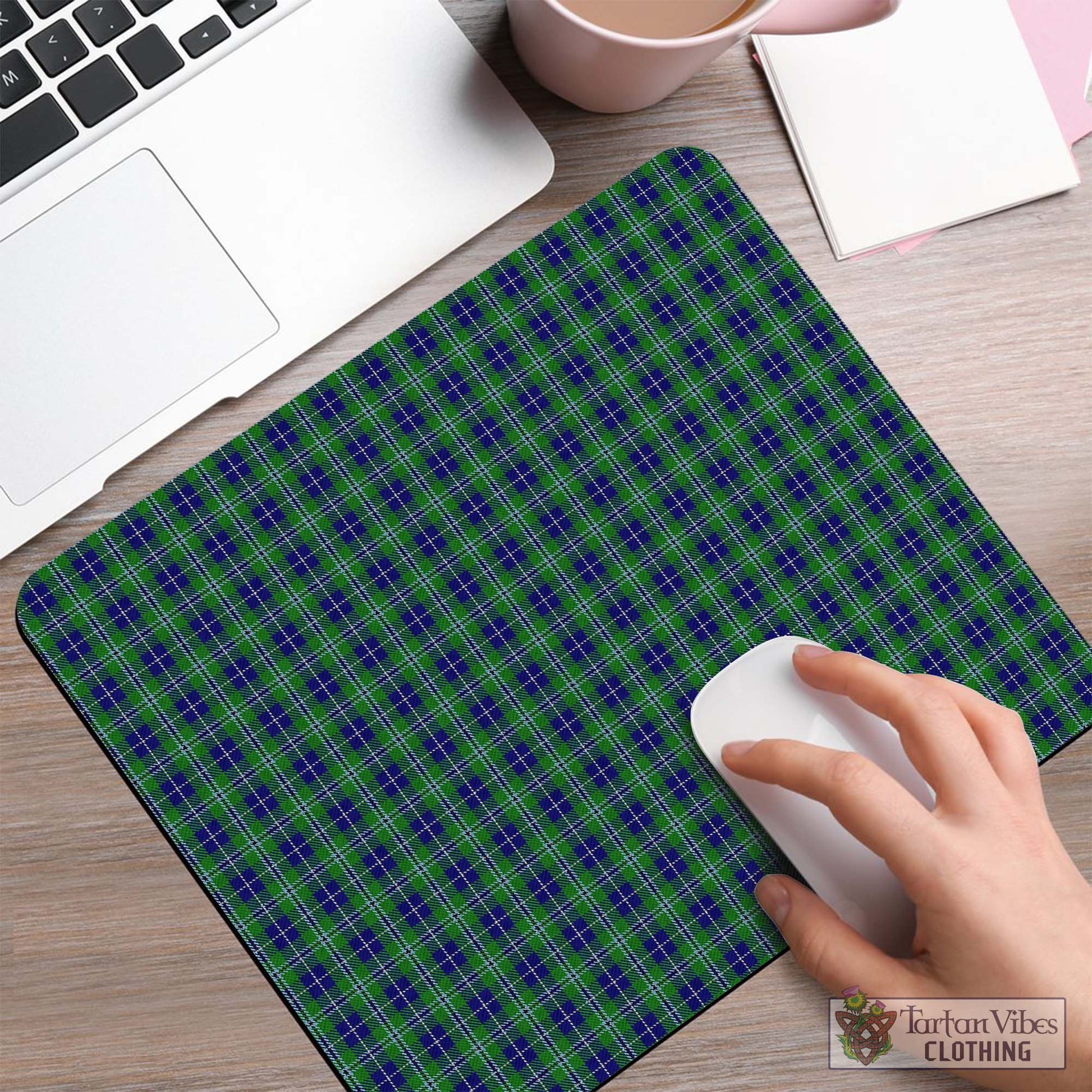 Tartan Vibes Clothing Douglas Tartan Mouse Pad