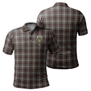Douglas Ancient Dress Tartan Men's Polo Shirt with Family Crest