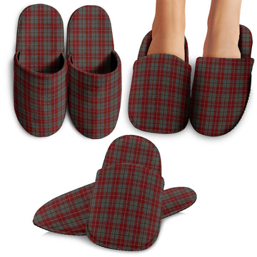 Douglas Ancient Red Tartan Home Slippers