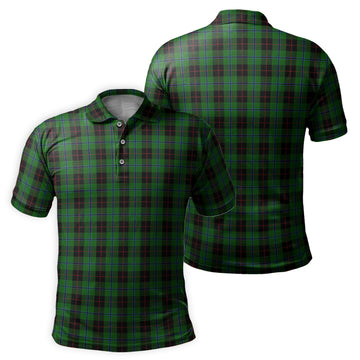 douglas-black-tartan-mens-polo-shirt-tartan-plaid-men-golf-shirt-scottish-tartan-shirt-for-men