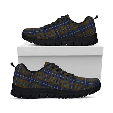 Douglas Brown Tartan Sneakers