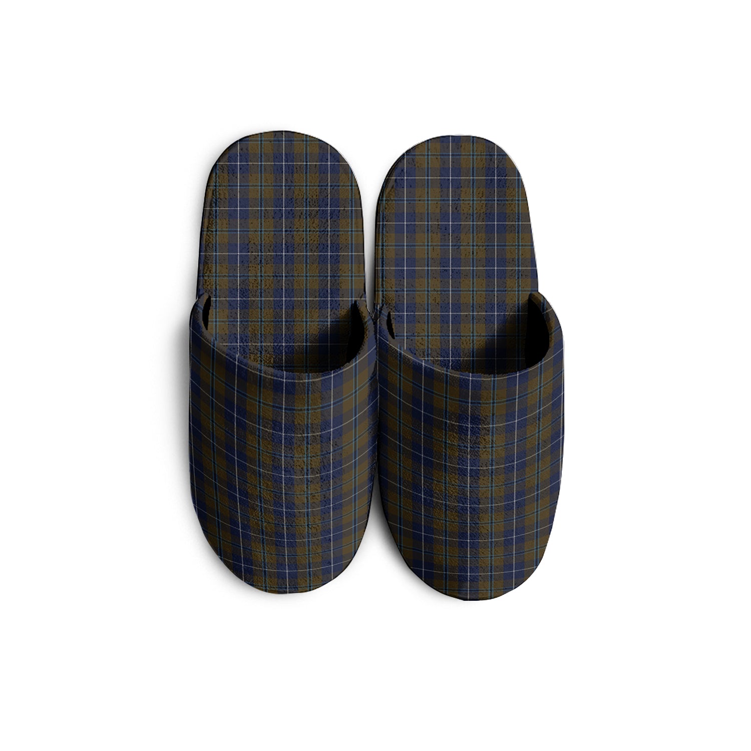 Douglas Brown Tartan Home Slippers - Tartanvibesclothing