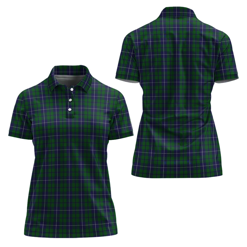 douglas-green-tartan-polo-shirt-for-women