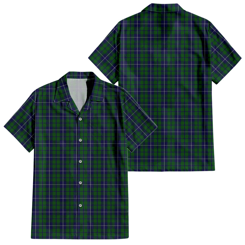douglas-green-tartan-short-sleeve-button-down-shirt
