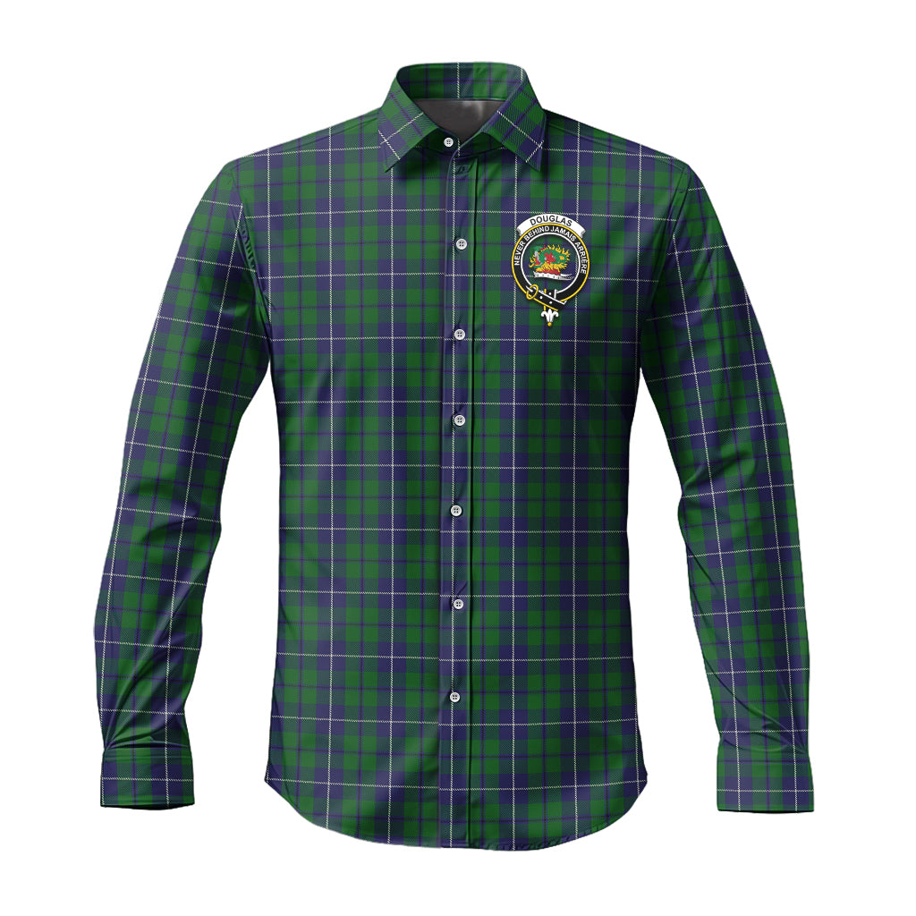 douglas-green-tartan-long-sleeve-button-up-shirt-with-family-crest