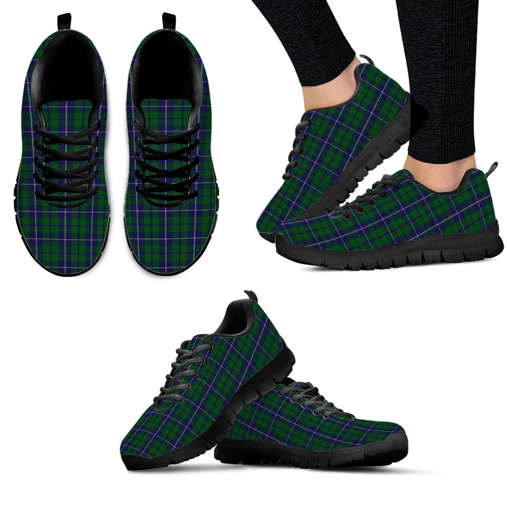 douglas-green-tartan-sneakers