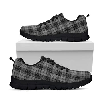 Douglas Grey Tartan Sneakers