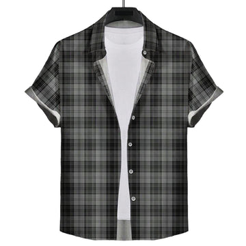 douglas-grey-tartan-short-sleeve-button-down-shirt