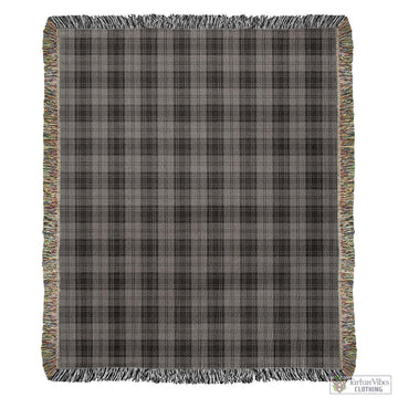 Douglas Grey Tartan Woven Blanket