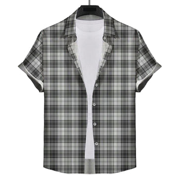 douglas-grey-modern-tartan-short-sleeve-button-down-shirt