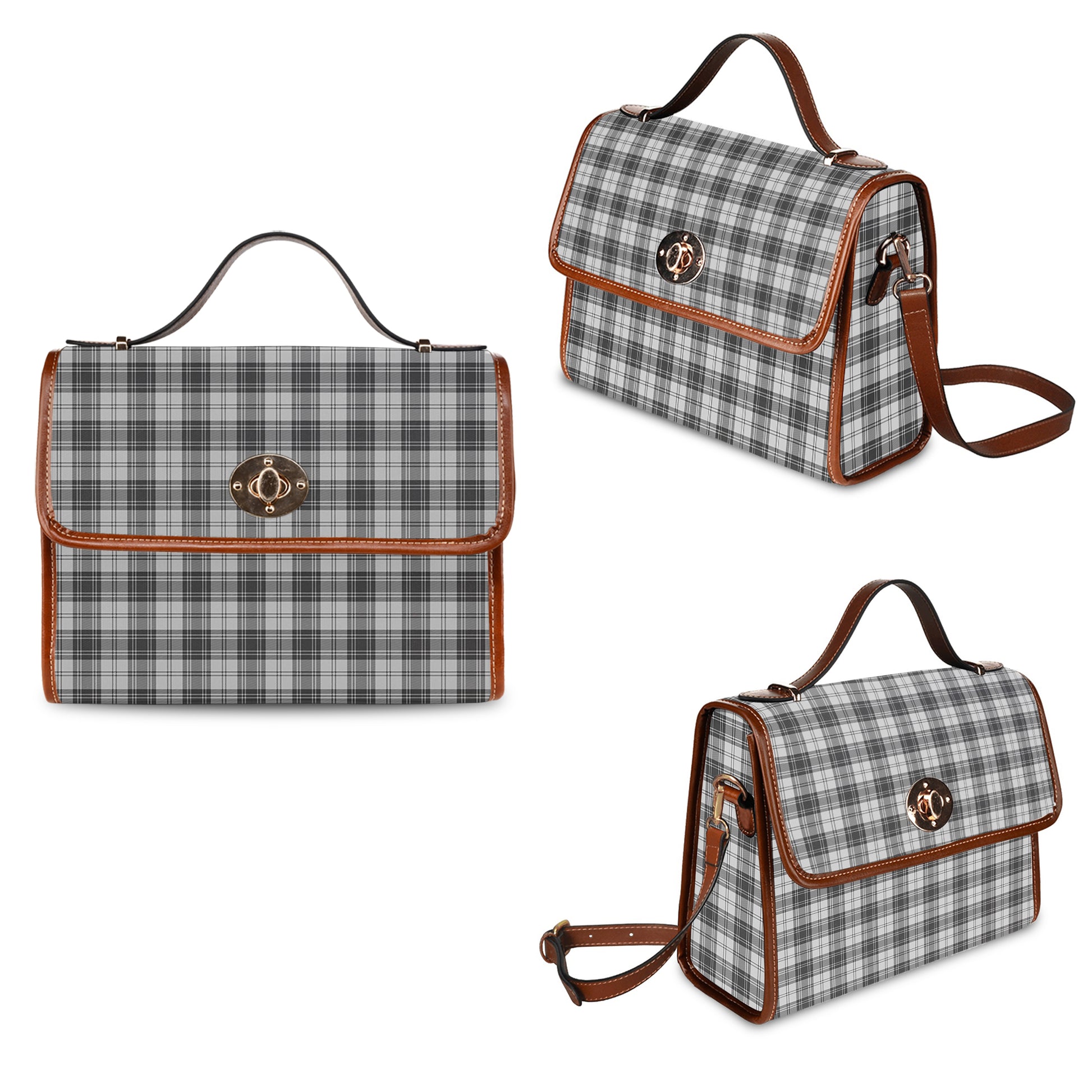 douglas-grey-modern-tartan-leather-strap-waterproof-canvas-bag