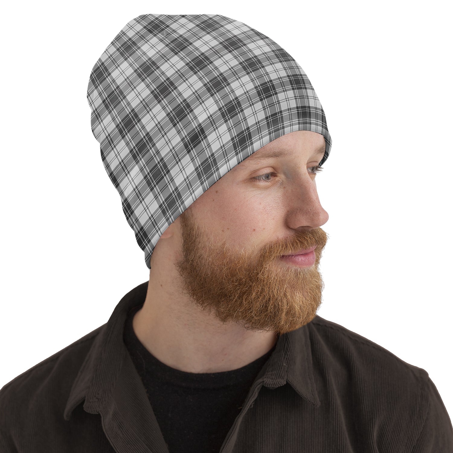 douglas-grey-modern-tartan-beanies-hat