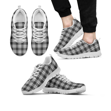 Douglas Grey Modern Tartan Sneakers