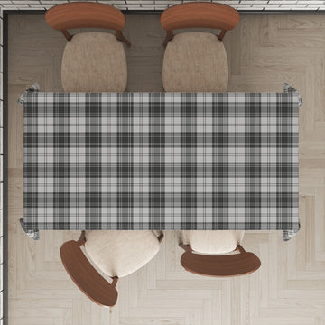 Douglas Grey Modern Tatan Tablecloth