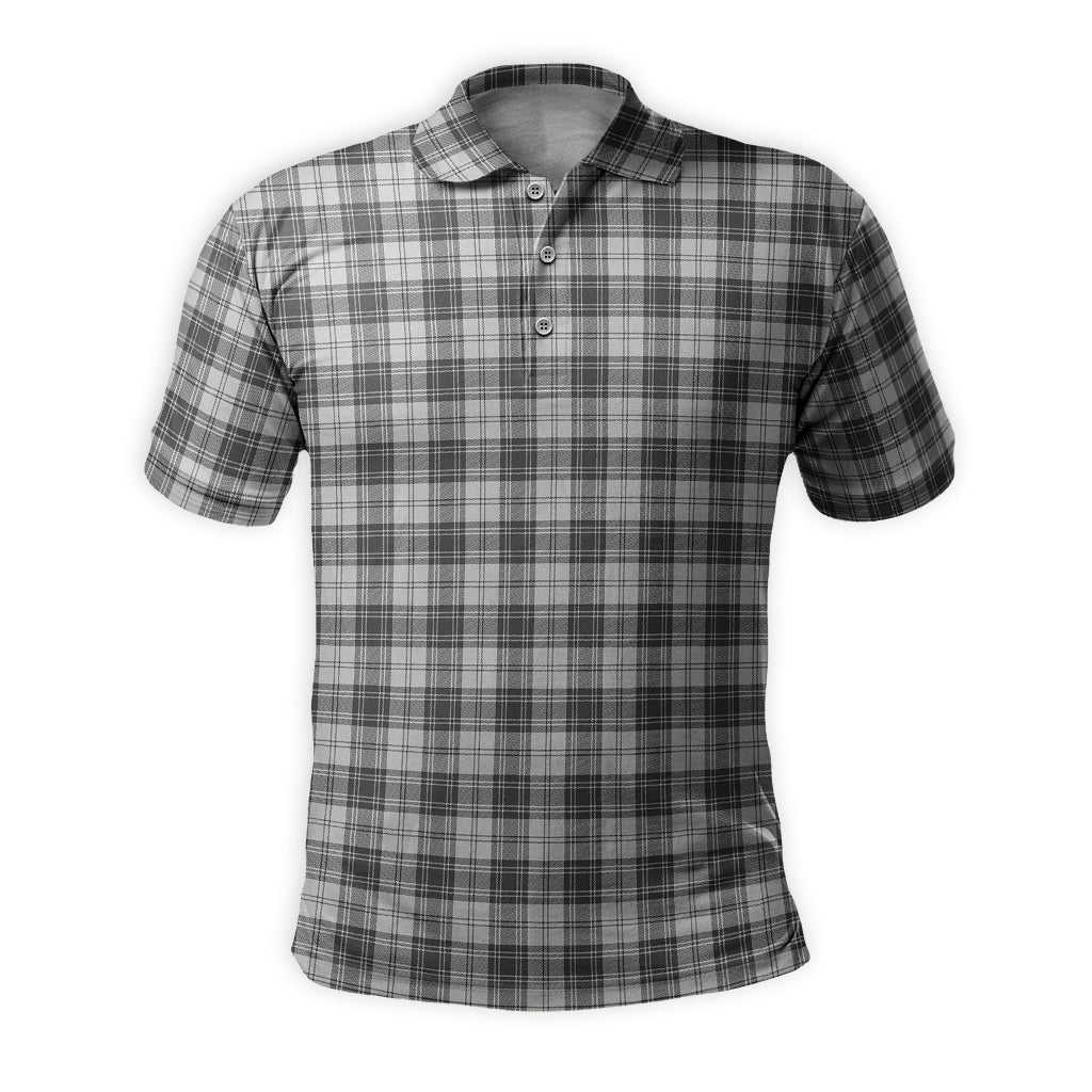 douglas-grey-modern-tartan-mens-polo-shirt-tartan-plaid-men-golf-shirt-scottish-tartan-shirt-for-men