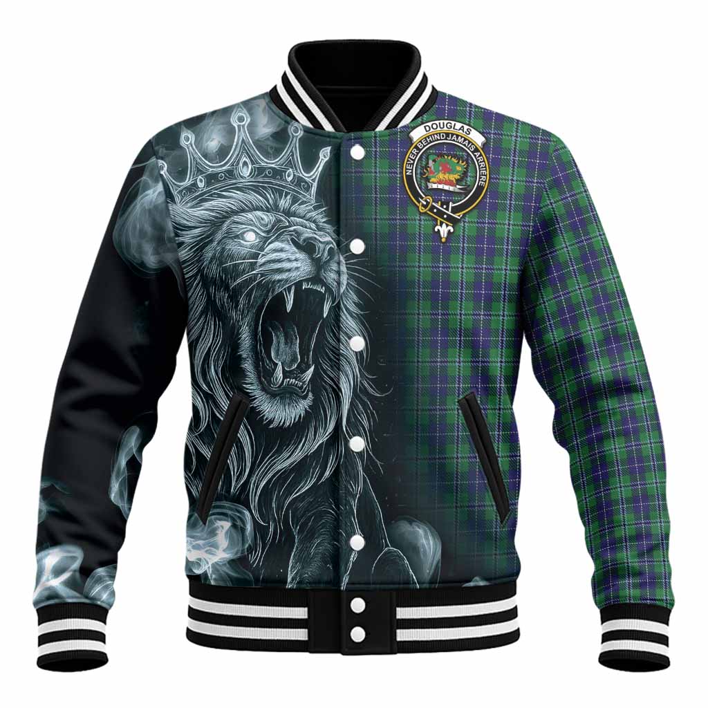 Douglas Tartan Baseball Jacket Roaring Lion Heritage