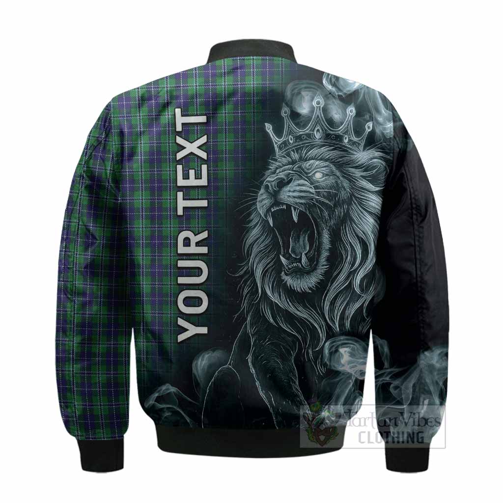 Douglas Tartan Bomber Jacket Roaring Lion Heritage