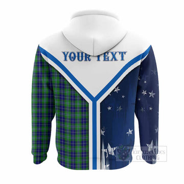 Douglas Tartan Crest Hoodie Scottish-American Heritage