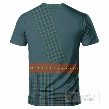 Douglas Tartan Crest T-Shirt Kilt Costume Style